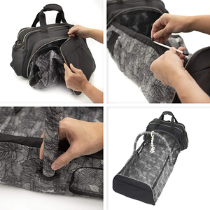 Sac à langer portable Oxford imperméable pour bébé, grand sac à dos 3-en-1 avec matelas à langer intégré - Product Image 3