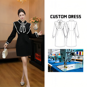 Robe élégante amincissante à taille haute inspirée de <span class=keywords><strong>Bordeaux</strong></span>, modèle 6728 - Product Image 1