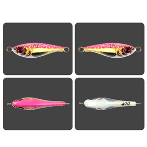 <span class=keywords><strong>Jig</strong></span> de pêche en eau salée Weihai Seafox 10g 15g 20g 25g 30g 40g, <span class=keywords><strong>jig</strong></span> métallique pour la pêche, petit <span class=keywords><strong>jig</strong></span> lent, lumière UV - Product Image 2
