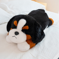 Peluche douce en forme de chien, dinosaure ou panda, coussin de bureau et d'appoint, cadeau d'anniversaire