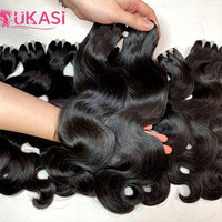 Lots de Cheveux Humains Vierges Indiens Bruts, Non Traités, Doublement Tirés, Alignés sur la Cuticule, Provenant d'un Donneur Unique, pour le Dropshipping