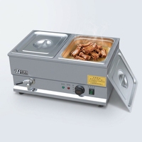 Chauffe-plats pour appareils de cuisine chauffe-plats buffet en acier inoxydable chauffe-plats avec marmite