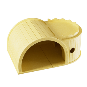Modular Wool Cat <b>Bed</b> Cave Detachable & Assembleable Foldable Eco-Friendly Portable Pet Shelter <b>in</b> <b>Box</b> - Product Image 1