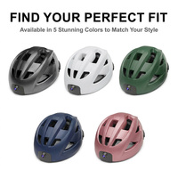Casque de vélo intelligent léger et durable certifié EN1078 avec caméra, feu arrière et haut-parleur intégré pour adultes