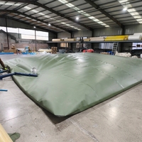 Réservoir d'eau flexible en PVC pliable pour l'agriculture, réservoir d'irrigation