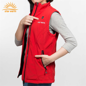 Custom Washable Intelligent 5V <b>USB</b> <b>Heated</b> Vest with Fleece Lining for Outdoor Winter - Product Image 4