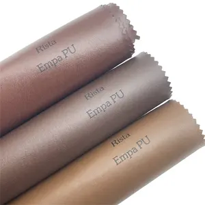 2024 1.2mm Color Leather Change Supplier Hot Stamping PU Synthetic Leather Thermochromic Fabric Roll for Jeans Label Raw Materia
