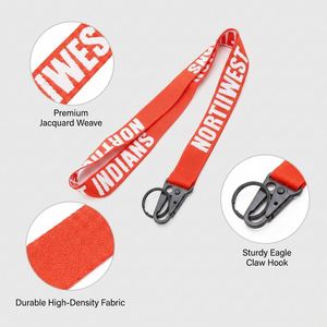 Wholesale Custom High School Sports Football Basketball Team <b>Lanyards</b> for Varsity Club Fans Promotional Giveaways Neck Straps - Product Image 2
