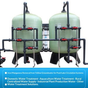 Équipement de purification <span class=keywords><strong>d</strong></span>'<span class=keywords><strong>eau</strong></span> industrielle de grande capacité pour le traitement de l'<span class=keywords><strong>eau</strong></span> adoucie, filtre à sable et ciment pour <span class=keywords><strong>eau</strong></span> de puits rurale et souterraine, et chaudière - Product Image 1
