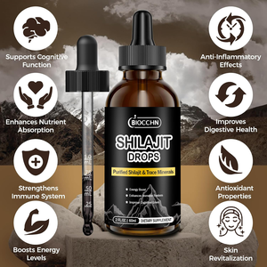 Gocce Liquide e Resina di <span class=keywords><strong>Shilajit</strong></span> Puro, Integratore Testato in Laboratorio, <span class=keywords><strong>Shilajit</strong></span> Himalayano, Stimolatore Naturale di Energia e Prestazioni - Product Image 3