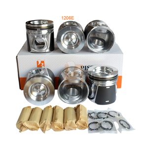 Jeu de pistons 1204 1204E PT400108 pour moteur diesel Perkins 1204E TIER 4 <span class=keywords><strong>INTERIM</strong></span> - Product Image 1
