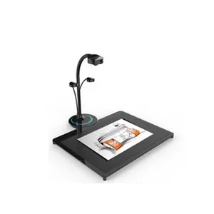 Gaoke Desain Baru Kecepatan Tinggi Gooseneck Scanner Mini untuk Pendidikan Portable Visualizer Document Camera