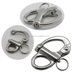 Boat parts fixed snap boat sailing shackle marine hardware rigging