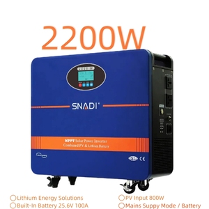 Générateur solaire au lithium 2000w 3000w 5000w avec station d'alimentation portable - Product Image 6