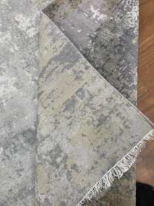 Azulejos de alfombra de seda de lana anudados a mano de lujo para decoración de sala de estar y comedor - Product Image 4