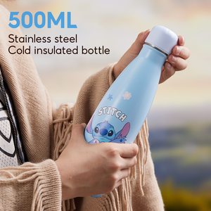 MINISO Disney Stitch <span class=keywords><strong>serie</strong></span> Thermos 500mL grande capacità regalo di compleanno Thermos all'ingrosso tazza di acqua personalizzata - Product Image 3