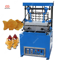 Machine pour fabrication de cônes de gaufres et de crème glacée, pointes en forme de gâteau, de flocons et de poisson