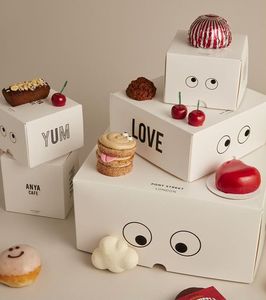 Bán buôn sinh thái thân thiện chất lượng cao tùy chỉnh bánh cupcake hộp giấy để đóng gói ăn trưa Bánh Ngọt Bánh rán hộp thực phẩm với logo - Product Image 2