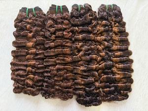 Pephair SDD Vietnamese Burmese Raw <strong>Hair</strong> Unprocessed Virgin Curly Wavy Bundle <strong>Hair</strong> Vendors Cuticle Aligned Raw Human <strong>Hair</strong> - Product Image 4