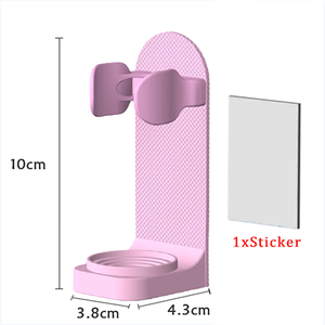 Wholesale Wall Mounted Holder Bathroom <b>Storage</b> Rack No Drilling Adults Children - Product Image 4