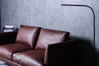 Ensemble de canapés inclinables de luxe en cuir-Canapé de bureau moderne à 2 places, confort haut de gamme