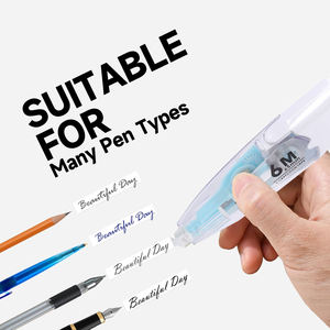 Corrector Retráctil Fácil de Usar, 6 m de Longitud y 5 mm de Ancho, para Correcciones Instantáneas de Escritura Incorrecta <span class=keywords><strong>en</strong></span> Cualquier Momento - Product Image 5