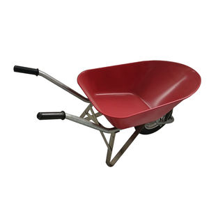 รถเข็นล้อลากกรอบมือจับชุบสังกะสีสำหรับงานหนักพร้อม WB8900ลมสำหรับตลาดฟิจิทนทานต่อการก่อสร้างโลหะ - Product Image 4