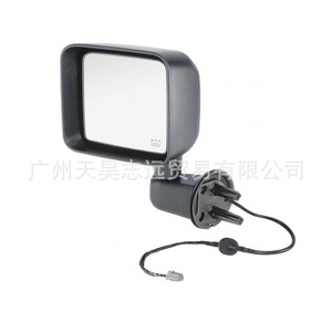 Espejo retrovisor para Jeep Wrangler 68229611AC 68229612AC, espejo lateral de plástico con arnés de cableado - Product Image 2