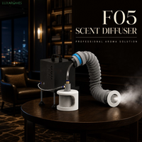 LUXAROMES F05 1500ml Diffuseur d'arômes électrique sans eau à deux fluides dissimulés, système de diffusion de parfum contrôlé par application pour centre commercial de 5000m³
