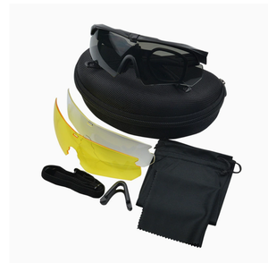 DF1215 Lunettes tactiques balistiques EDS avec verres interchangeables, lunettes de soleil HD pour le tir, lunettes balistiques pour usage tactique - Product Image 6