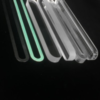 REALMAX DIN7080 Verre de jauge de niveau en borosilicate réfléchissant 340*17*34mm 340*17*30mm 320*17*30mm 320*17*34mm 280*17*34mm 280*17*30mm