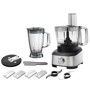 Nouveau <span class=keywords><strong>robot</strong></span> <span class=keywords><strong>culinaire</strong></span> professionnel 1000W avec hachoir/trancheuse/râpeur en acier inoxydable - Product Image 2