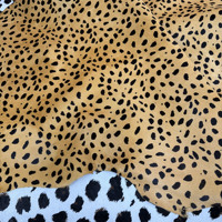 Kulit Sapi Asli Motif Cheetah, Bulu Kuda, Bulu Hewan, dan Motif Leopard untuk Tas Tote, Dompet, dan Sabuk