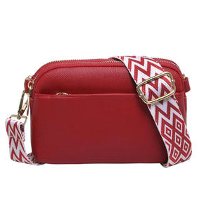 Bolso de hombro cruzado de piel sintética para mujer, elegante, tipo bandolera, cuadrado, para pedidos al por mayor RTS - Product Image 1