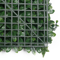 Panneau mural de plantes artificielles 100x100cm, herbe verte, feuillage vertical pour aménagement paysager intérieur/extérieur, hôtel, centre commercial, décoration de fond