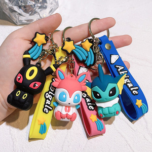 Portachiavi in Silicone Pokémon, Ciondolo per Scarpe, Ornamento per Zaino, <span class=keywords><strong>Accessori</strong></span> Cartoon Pika-chu - Product Image 2