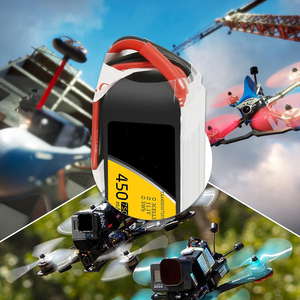 ชุดแบตเตอรี่11.1V 3S 450mAh 75C Lipo พร้อมปลั๊ก XT30 (2ชิ้น) ผลิตในประเทศจีน - Product Image 5