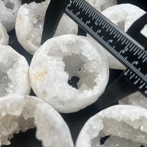 Bán buôn Chất lượng cao tinh thể tự nhiên rõ ràng thạch anh Sphere với geode cụm để trang trí - Product Image 4