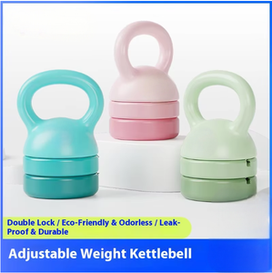 Dụng cụ tập luyện thể hình tại nhà bằng thép, gồm tạ kettlebell, tạ squat, tạ tay và tạ đòn cho nam và nữ. - Product Image 5