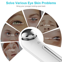 2026 Hot Selling Draagbare Oogmassager met Negatieve Ion- en Lichttherapie voor Anti-Aging en Huidverjonging