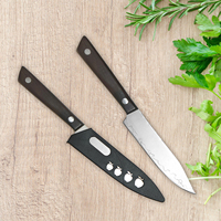 Couteau à désosser traditionnel de haute qualité Chef Star 120 mm en acier inoxydable 3Cr13, manche en bois, pour droitier, écologique, pour la cuisine