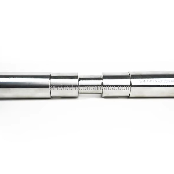 WH-F-CSG Fiber Optic Sensor FBG Steel Strain Gauge Real Time Stress Monitoring for RC Structures 0.5%F.S. Accuracy