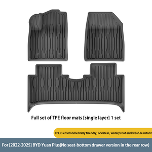 Misura personalizzata TPE auto tappetini, rivestimenti <span class=keywords><strong>per</strong></span> bagagliaio e protezioni <span class=keywords><strong>per</strong></span> schienale <span class=keywords><strong>per</strong></span> 2022 - 2025 BYD Yuan PLUS/ATTO 3 - Product Image 6