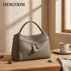 Nuovi Arrivi 2026: Borsa in Vera Pelle per Donne, Elegante Borsetta di Lusso di Alta Gamma con Coperchio per il Pendolarismo - Product Image 1