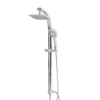 Ensemble de système de douche de plafond à haute pression d'usine support de douche portatif détachable en acier inoxydable et ensemble de douche hygiénique de tuyau