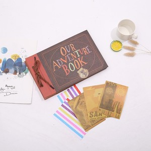 ชุดอัลบั้มรู<span class=keywords><strong>ป</strong></span>ภาพแบบ DIY สไตล์วินเทจ พร้อมเชือกผูก สำหรับเก็บภาพถ่ายท่องเที่ยวและของที่ระลึก - Product Image 1