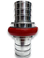Raccords de tuyau en aluminium Machino de 40 mm/50 mm/65 mm/80 mm, raccords mâles et femelles, connexion rapide pour tuyau d'incendie