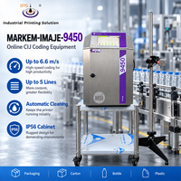 Imprimante jet d'encre CIJ Markem-imaje-9450, imprimante de codage et de date d'expiration, machine de codage industrielle pour bouteilles, cartons, plastique