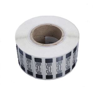 긴 독서 RFID 가장 저렴한 9662 거리 5 ~ 8m 건조/습식 인레이 스티커 18000-6C 패시브 UHF 태그 U7/U8/U9/U9XE 73*21mm - Product Image 1