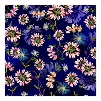 Tela de Poliéster Koshibo Chiffon con Diferentes Tipos de Estampados Florales, Impresión Digital para Vestidos de Novia, Tela para Diseñar Blusas para Mujer